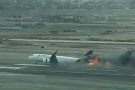 Informe sobre accidente en Aeropuerto Jorge Chávez.