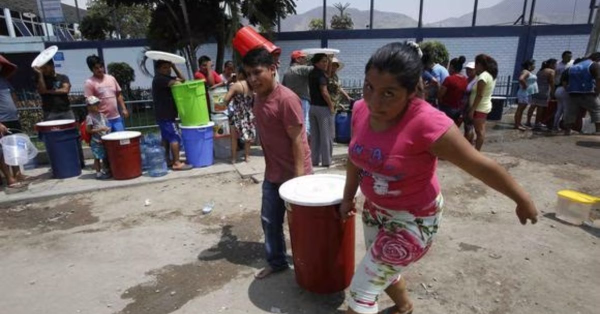 SIN AGUA hasta por 12 horas en Lima: Estos distritos se verán afectados con el corte el 6 de febrero