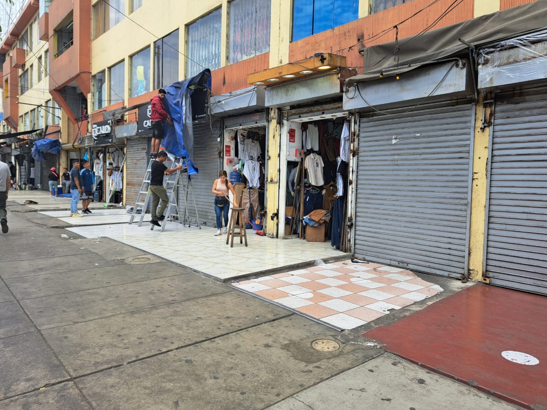 comerciantes en zona franca de trujillo