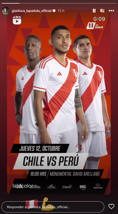 Gianluca Lapadula se pronuncia antes del Chile vs Perú.