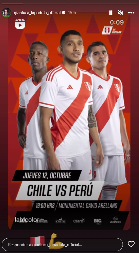 Gianluca Lapadula se pronuncia antes del Chile vs Per.