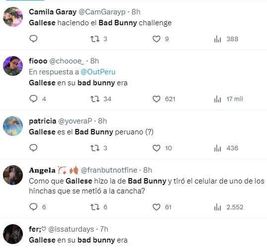 Pedro Gallese: El 'Bad Bunny' del ftbol tras lanzar celular de hincha