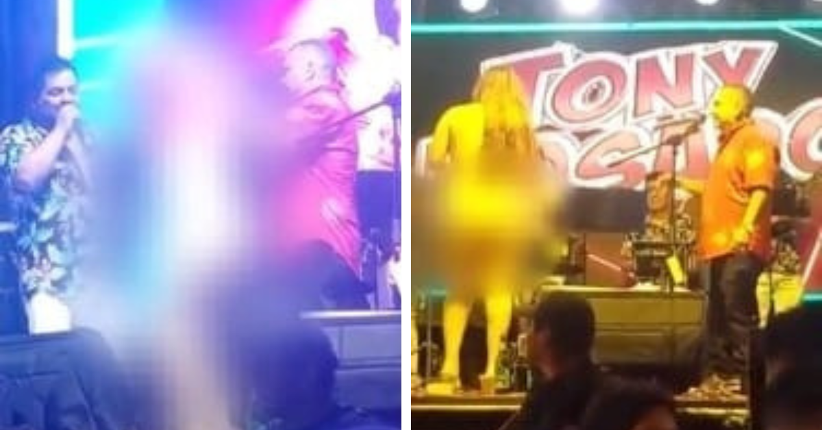 En Pleno Concierto Tony Rosado Desnuda A Mujer A Cambio De Cervezas En Discoteca De Puerto