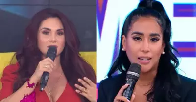 Gnesis Tapia y Melissa Paredes pelearon