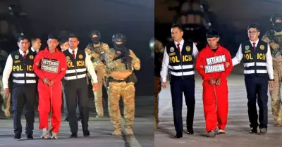 Los terroristas 'Gabrielito' y 'Rafael' ya se encuentran en Lima.