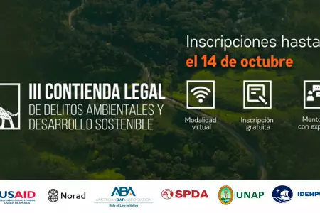 Contienda Legal sobre delitos ambientales y desarrollo sostenible
