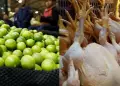 ¡Atención! Precios del limón y pollo cambiaron en el Mercado Mayorista de Lima