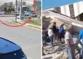 Iglesia colapsa durante bautizo en México.