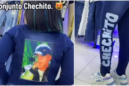 Tienda de Gamarra lanza peculiares conjuntos de Chechito