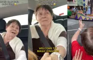 (VIDEO) Lgrimas de emocin! Abuelita conmueve en TikTok al conocer por primera vez Disney: "Cumpli su sueo de nia"