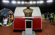 Suspenden partido de Champions League en Asia por la presencia de una estatua: De qu personaje se trata?