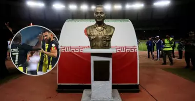 Suspenden partido de Champions League en Asia por estatua.