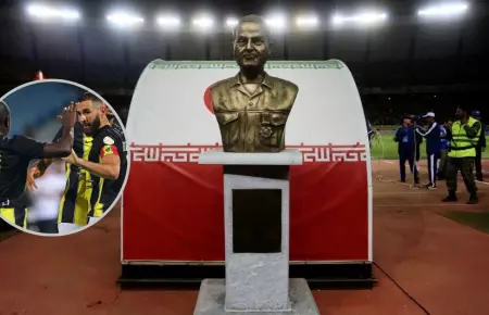 Suspenden partido de Champions League en Asia por estatua.