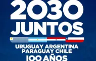 Confirmado! Copa del Mundo 2030 se inaugurar en Uruguay, Argentina y Paraguay, anuncia Conmebol