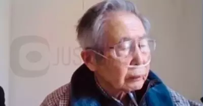 Alberto Fujimori reaparece y pide indulto humanitario