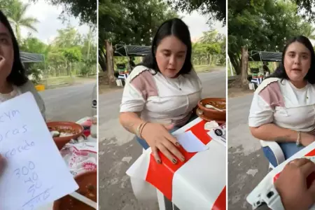 Joven se niega a pagar la comida que invit a su novio.