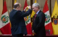 Rafael Lpez Aliaga condecor con la Medalla de Lima a Jos Antonio Kast, excandidato presidencial de Chile