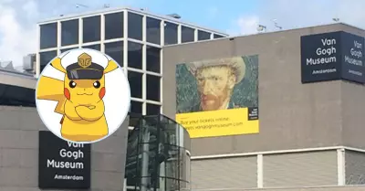 Fanticos de Pokmon asaltan Museo de Van Gogh.