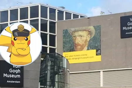 Fanticos de Pokmon asaltan Museo de Van Gogh.