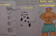 (VIDEO) "Completa el michi": Profesor reta a sus alumnos a completar imagen de gato y se sorprende
