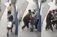 Huaral: Indignante! Delincuentes asaltan con armas de fuego a estudiante que sala de su colegio