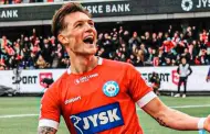 ¡Entre los mejores! Oliver Sonne integra el equipo ideal de otoño en la Superliga de Dinamarca