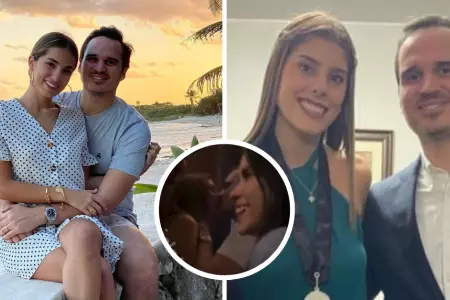 Quin es la mujer que fue ampayada con el esposo de Natalia Merino?