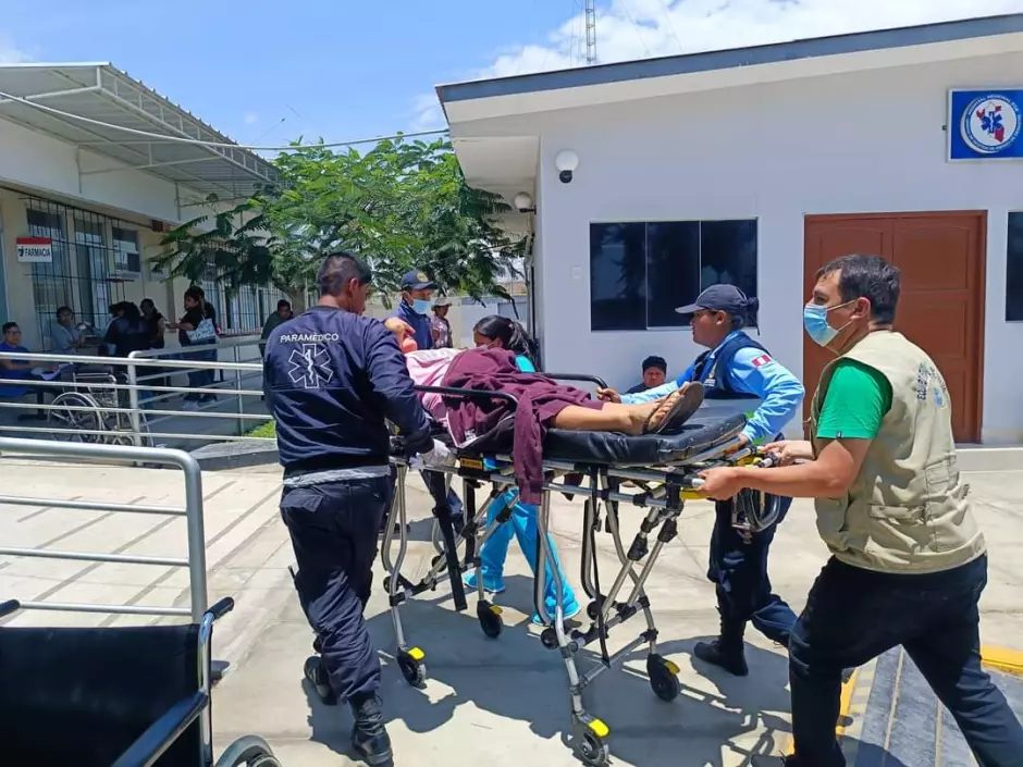 Accidente vehicular dej como saldo dos heridos en Nuevo Chimbote