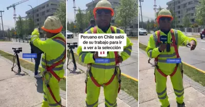 Peruano en Chile pide permiso para ir a ver a la Blanquirroja.
