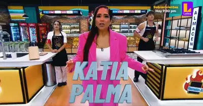 Katia Palma reemplazar hoy a Jos Pelez en 'El Gran Chef Famosos'.