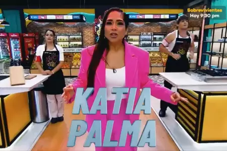 Katia Palma reemplazará hoy a José Peláez en 'El Gran Chef Famosos'.