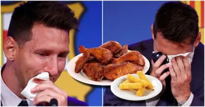 Lionel Messi se intoxic por comer pollo a la brasa en Per