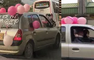 S se pudo, a celebrar la vida! Mujer junto a su familia celebra en plena calle que venci el cncer