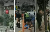 Surco: Polica detiene a delincuente tras intensa persecucin y balacera a plena luz del da