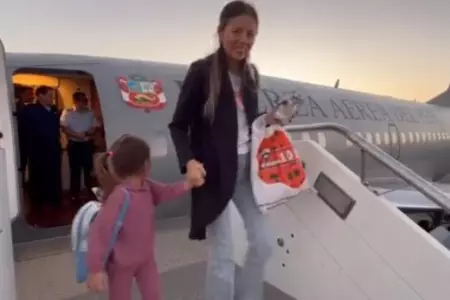 Peruanos repatriados desde Israel ya arribaron a Italia