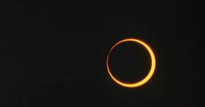 Eclipse solar anular ser visto hoy en el Per.