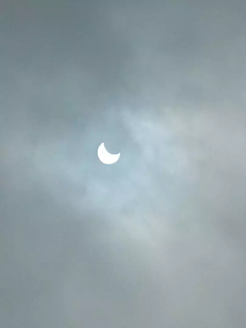 Eclipse solar anular ¡Impresionante! Así se vio el fenómeno desde