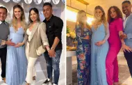 (VIDEO) Brunella Horna y Richard Acua celebran por todo lo alto su baby shower: Hubo canje?