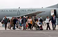 Guerra en Israel: Dina Boluarte aterriza con 25 peruanos repatriados desde Medio Oriente