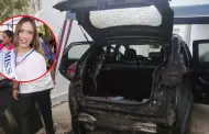 Prenden fuego a camioneta de Miss Piura y familiares exigen exhaustiva investigacin