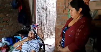 Anciano reciclador abandonado por sus hijos, perdi la visin y pide ayuda ante 