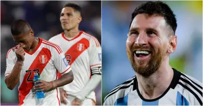 Seleccin 'parcha' a peruanos que respaldan a Lionel Messi y Argentina