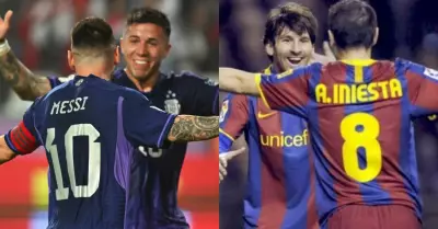 Lionel Messi compara a Argentina con el Barcelona