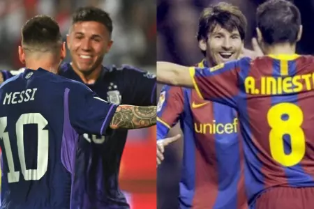 Lionel Messi compara a Argentina con el Barcelona