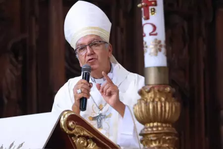 Arzobispo de Lima respalda visita de Dina Boluarte al Papa Francisco.