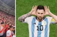 Y Per? Captan a hinchas de la Blanquirroja coreando el nombre de Messi pese a derrota con Argentina