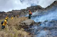 Incendio forestal en Cusco: Cierran temporalmente el Camino Inca a Machu Picchu por siniestro