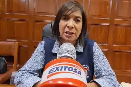 Janet Cubas explica sobre las extorsiones contra varios alcaldes.