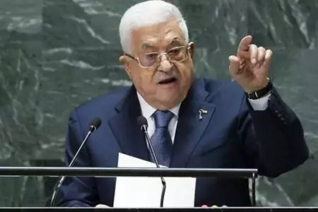 Presidente de Palestina emiti contundente mensaje.