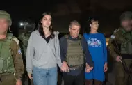 Hams suelta dos rehenes del ataque a Israel: As fue la liberacin de una madre y su hija (VIDEO)